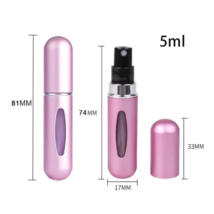 Botol Parfum Mini Tempat parpum refil travel kecil Wadah isi ulang parfume anti ribet mudah di bawa botol isi ulang 5
