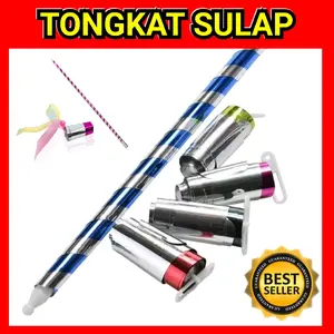 Tongkat sulap spiral tongkat plastik ajaib tongkat sunggokong Games