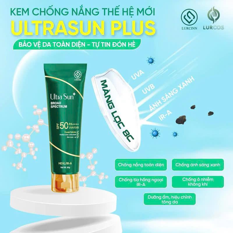 Kem Chống Nắng Lurcinn Ultrasun SPF plus 50+ 60g