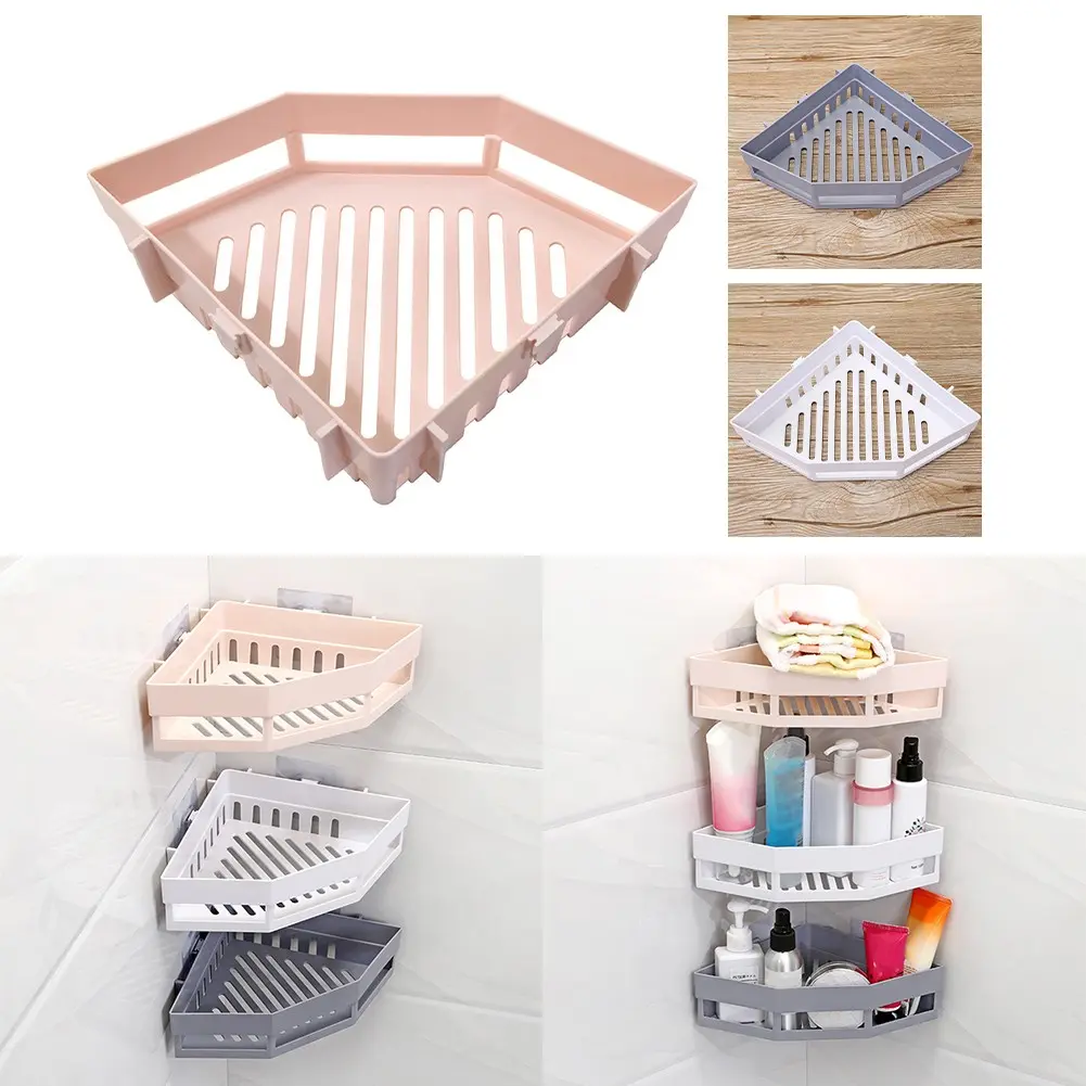 Triangle rack bathroom storage rack kitchen bathroom toiletries shelf
