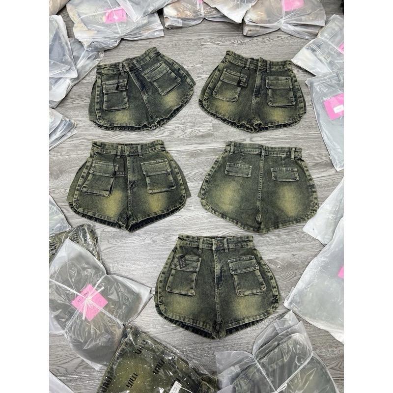 Quần short túi hộp co giãn ( 2050 )