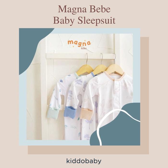 Gambar Magna Bebe Magnetic Baby Sleepsuit | Baju Tidur Bayi dari Kiddobabystore Kota Administrasi Jakarta Selatan Tokopedia