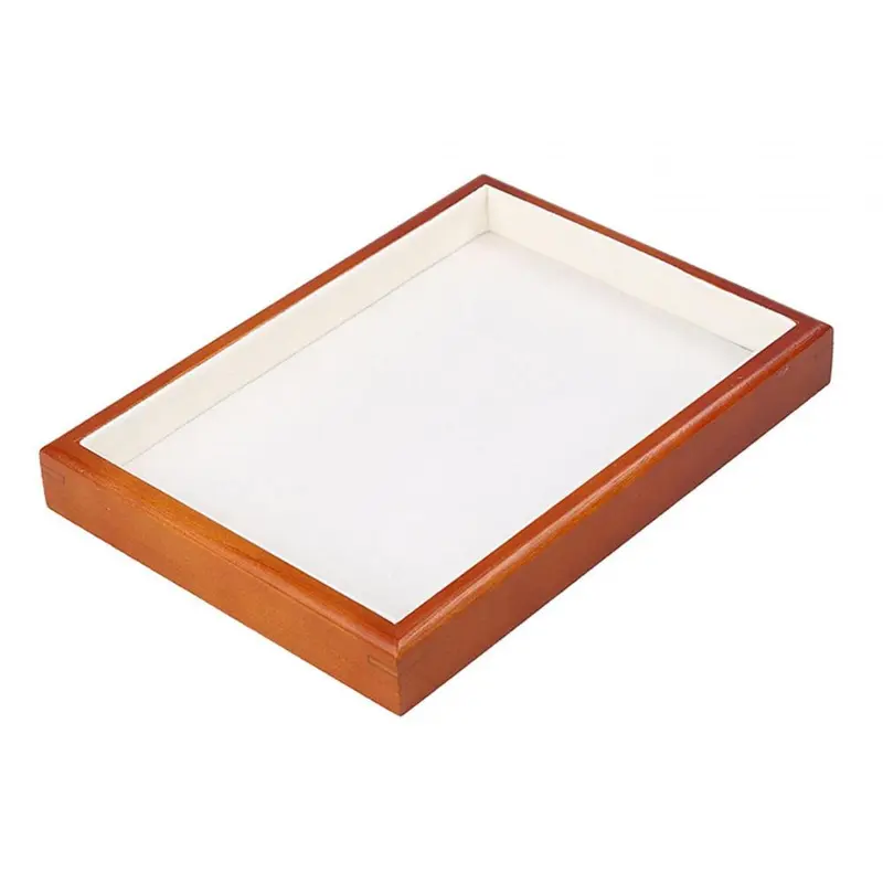 Hộp đựng đồ trang sức, chất liệu gỗ, cho đồng Đồng Hồ và trưng bày đồ trang sức, thích hợp làm quà tặng cho phụ nữ, có giá đỡ Nhẫn, đinh tán và bông tai, khay Sắp Xếp bông tai cửa hàng 8