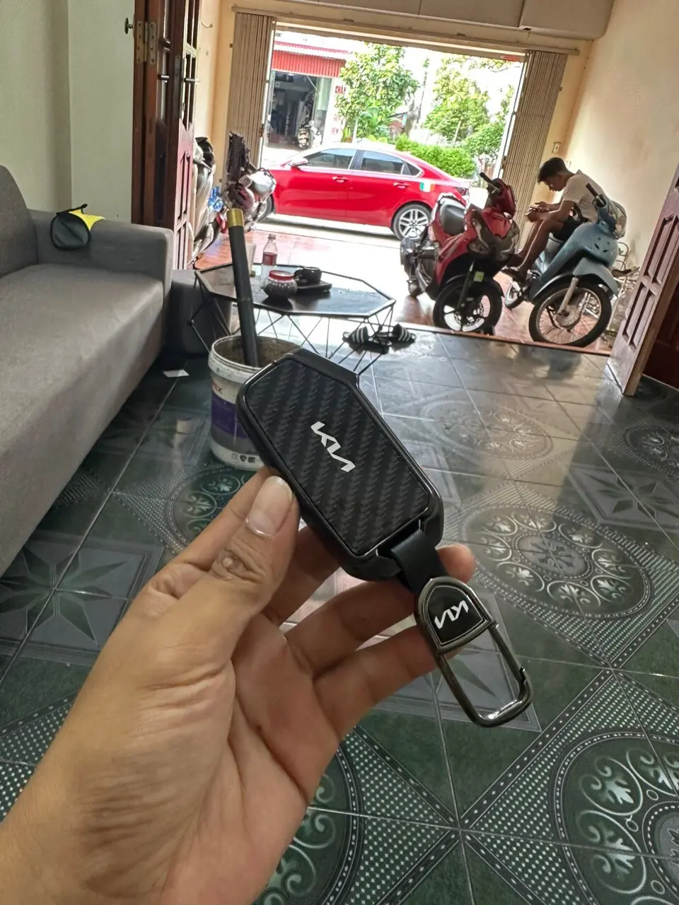 Ốp Chìa Khoá Cerato , K3 , K5 , Sorento , Sportage , Carival 7 nút