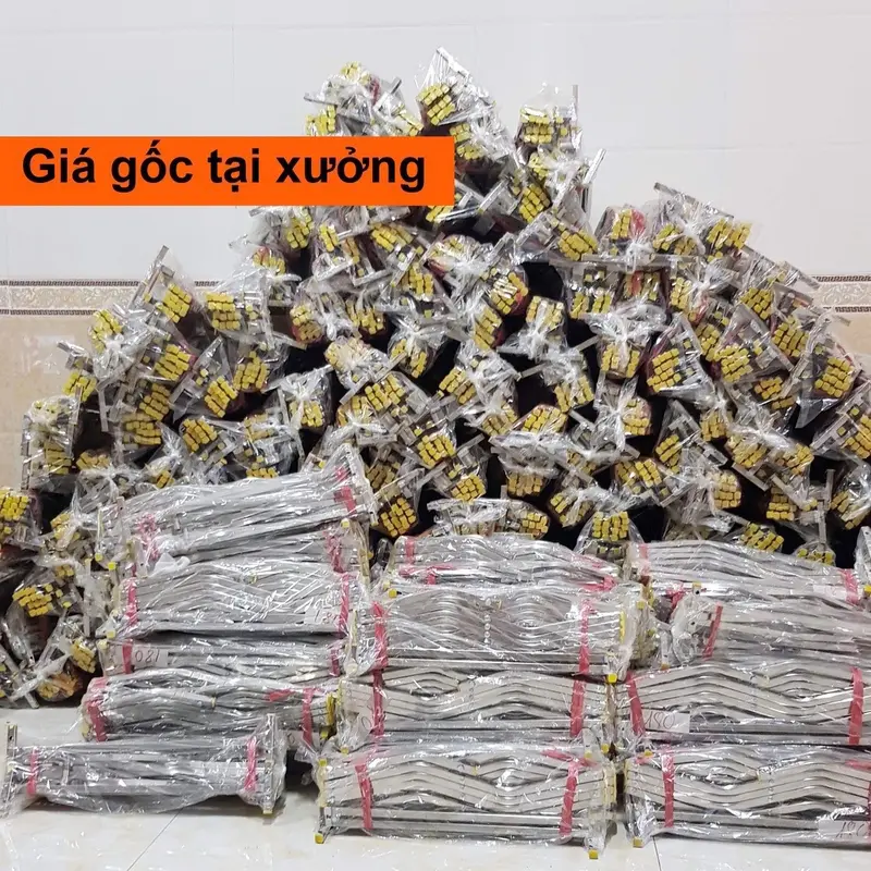 [BẢO HÀNH 1 ĐỔI 1] Khung Màn Xếp Gọn Inox Thông Minh Cho Bé Và Người Lớn Kích Thước 1,6- 2,2m Chỉ Nguyên Khung - Mai Trang Voi Kem 1