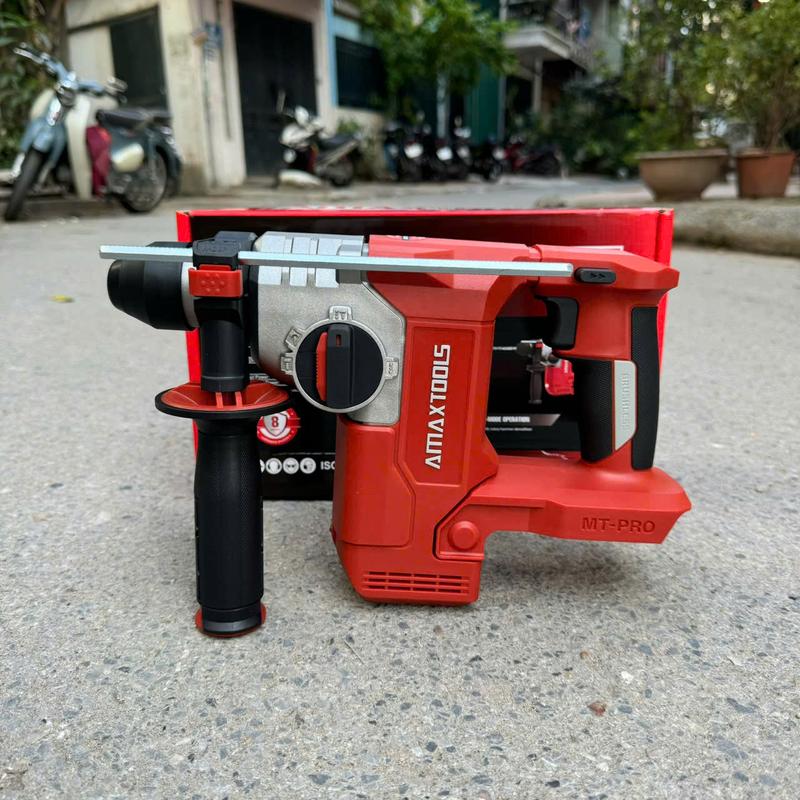 Máy khoan bê tông dùng pin Amaxtools A3CN285M chính hãng ( THÂN MÁY KHÔNG PIN SẠC )