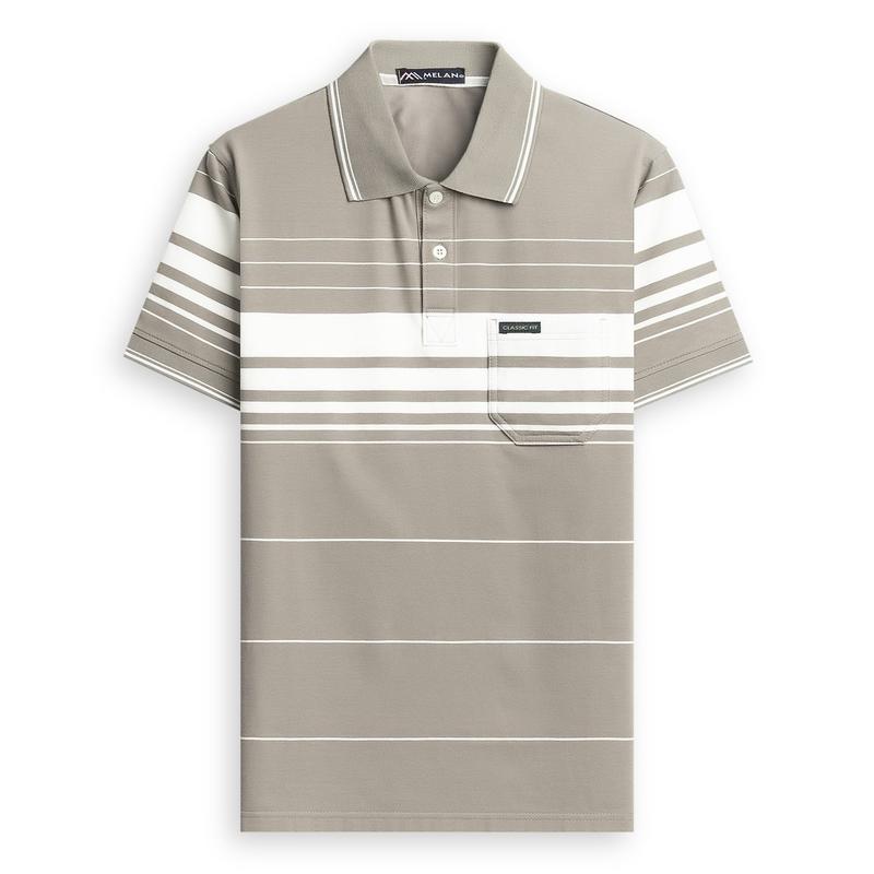 Áo Thun Nam lớn tuổi có túi  bigsize 100 kg -Áo  thun nam lớn  tuổi  trung niên  (chất conton  mềm mại) Mensswear có cổ ngắn tay