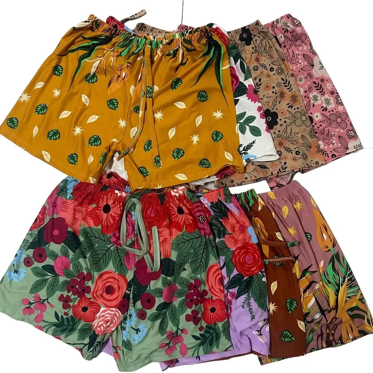 (1BUNDLE -6PCS) ADULT SHORTS COMFY PAMBAHAY WITH TIE FIT UPTO XL