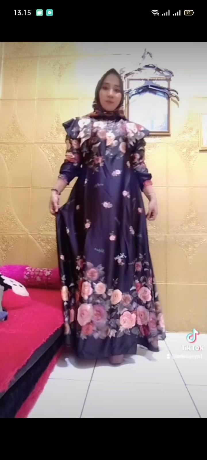 Product Introduction of gamis abaya nazwa set jilbab 1