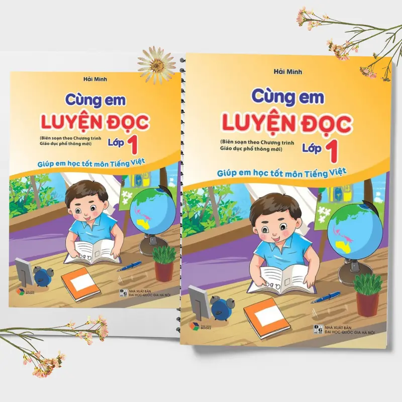 Sách - Cùng Em Luyện Đọc Lớp 1 - Giúp Em Học Tốt Môn Tiếng Việt - theo chương trình GD phổ thông mới 0