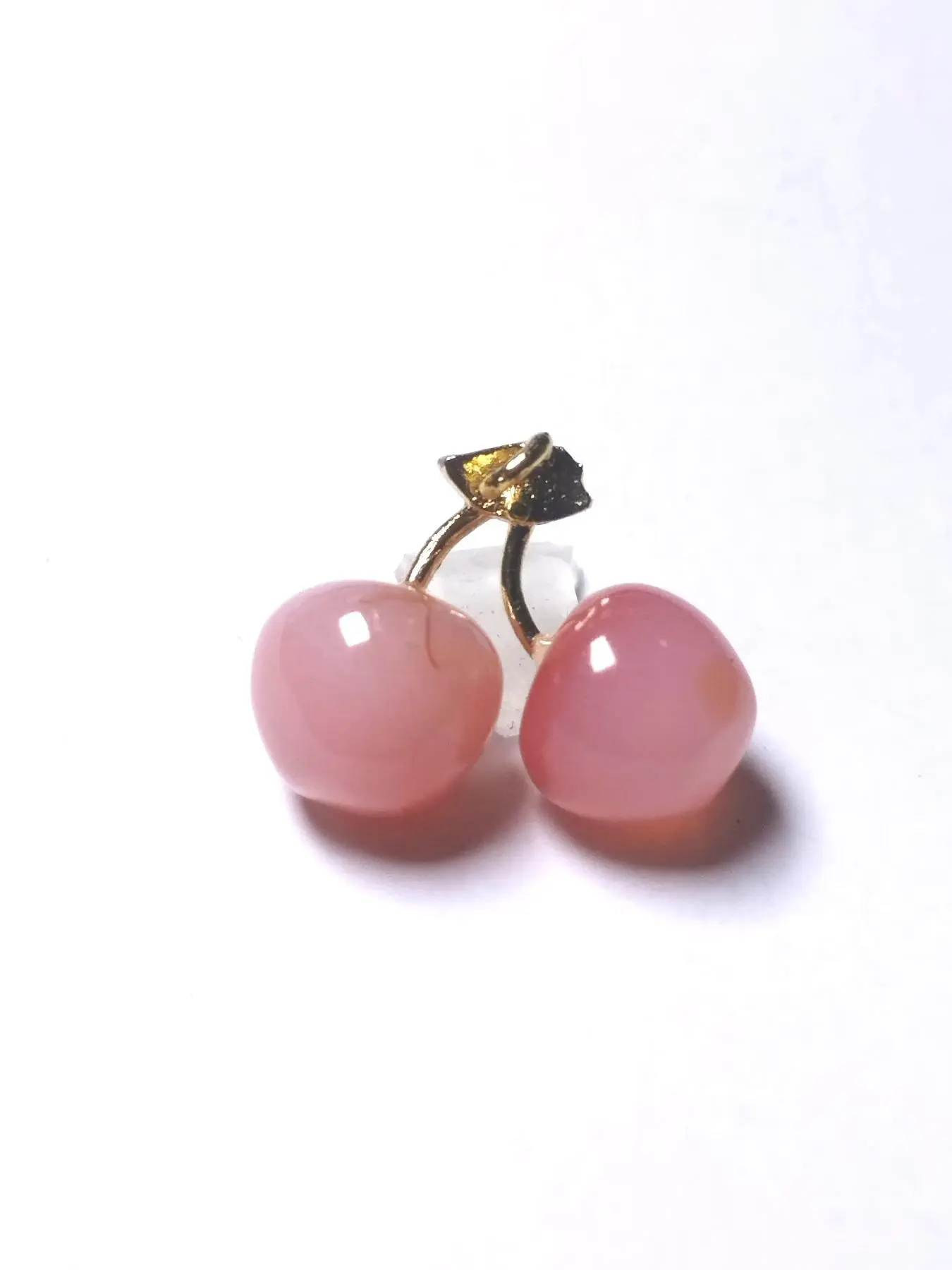Cherry Design Natural Pendant, Cute Pendant for DIY Phone Chain, Fashion Accessories for Women & Girls