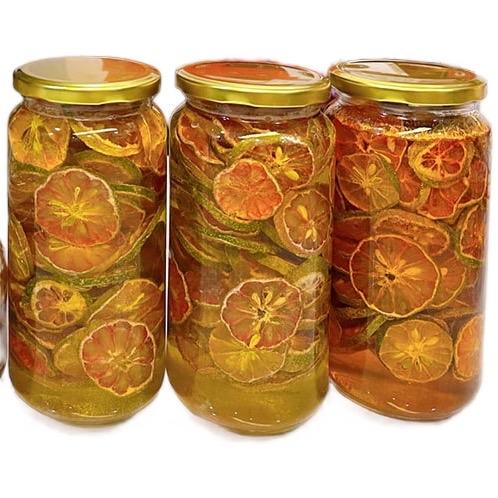 Chanh đào ngâm mật ong đường phèn 1 Lít ngon tốt cho sức khỏe