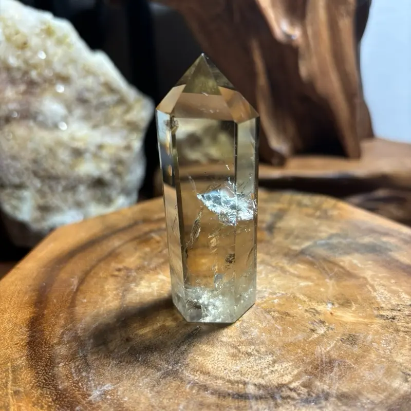 Trụ Thạch Anh Vàng - Y2 - 62g
