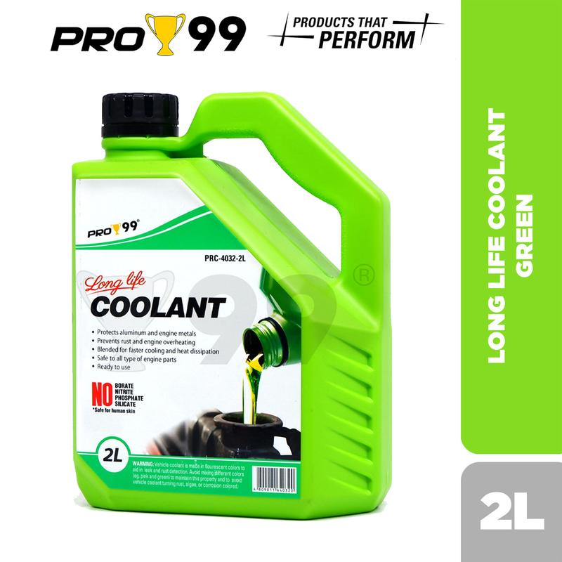 PRO99 2 Liters 2L Long Life Radiator Coolant Green - TikTok Shop ...