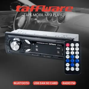 Taffware Tape Mobil Audio MP3 Player Bluetooth 5.0 60W with Remote - MP3-S211L