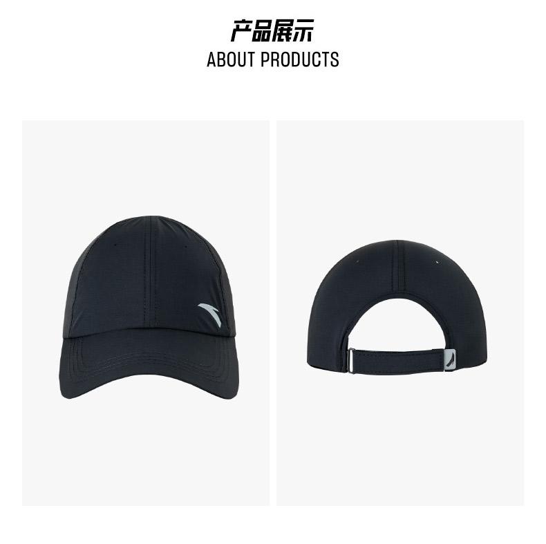Product Introduction of ANTA RUNNING Unisex Baseball Cap (2 Colour Variations) -  1924E5251 6