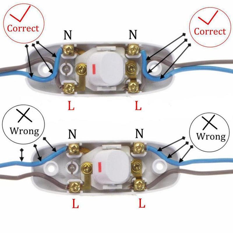 Light Switch Cord Cable ON/OFF For Table Desk Lamp Light Switch Cord Cable B0O5 4