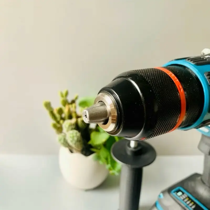 Máy Khoan Pin Đầu Kẹp 13 mm, 3 Chức Năng Động Cơ Không Chổi Than, Chân Pin Phổ Thông 3
