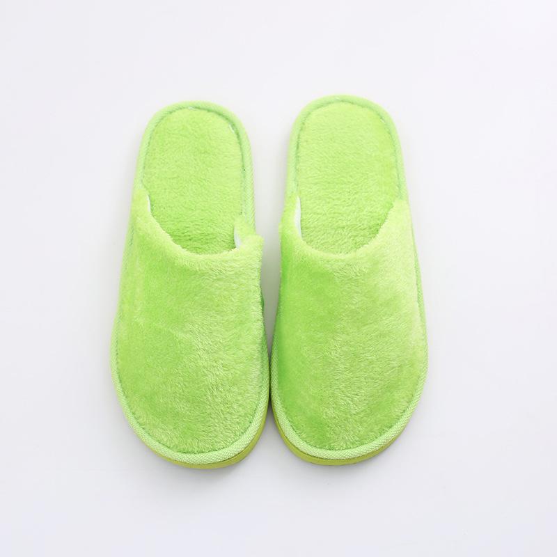Dép bông mang trong nhà văn phòng nam nữ Siêu Rẻ Store Dép đi mùa đông cute chống trơn trượt giá rẻ ( KL10 ) Women 5