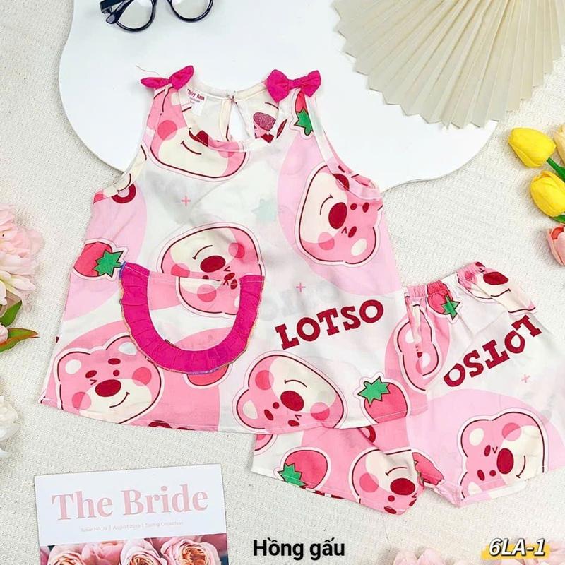 Sz 5 (12-13kg) 6LA-1 Lanh lụa sát nách Bgái - Sz 5 1