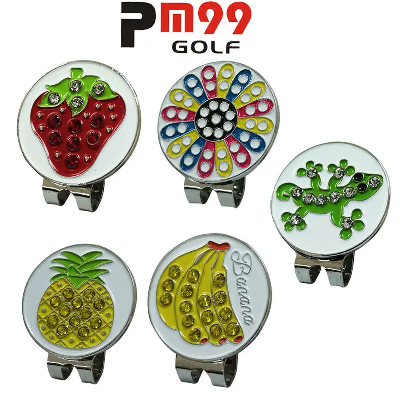 Golf Marker Plastic Level Hat Clip Accessories Silicone Metal Magnetic Putting Green Ball Position Marker Making