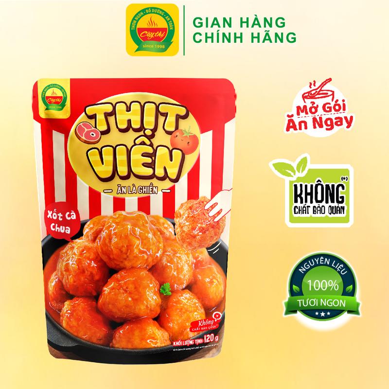 Thịt Viên Xốt Cà Chua Thương Hiệu Cây Thị 0