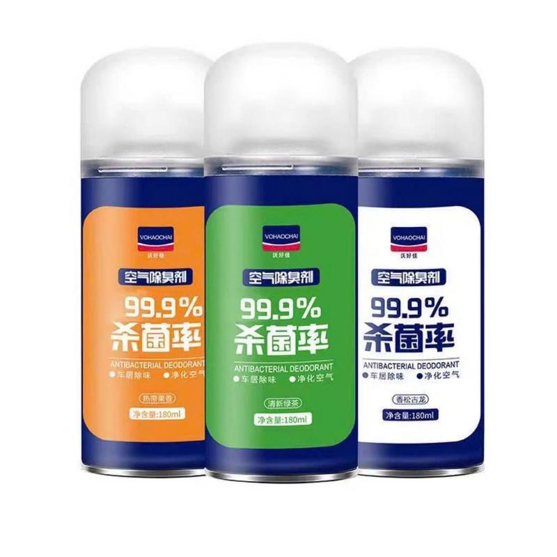 Chai xịt khử mùi nội thất xe ô tô, khử khuẩn điều hòa, thanh lọc không khí xe, bình xịt khử mùi dung tích 180ml