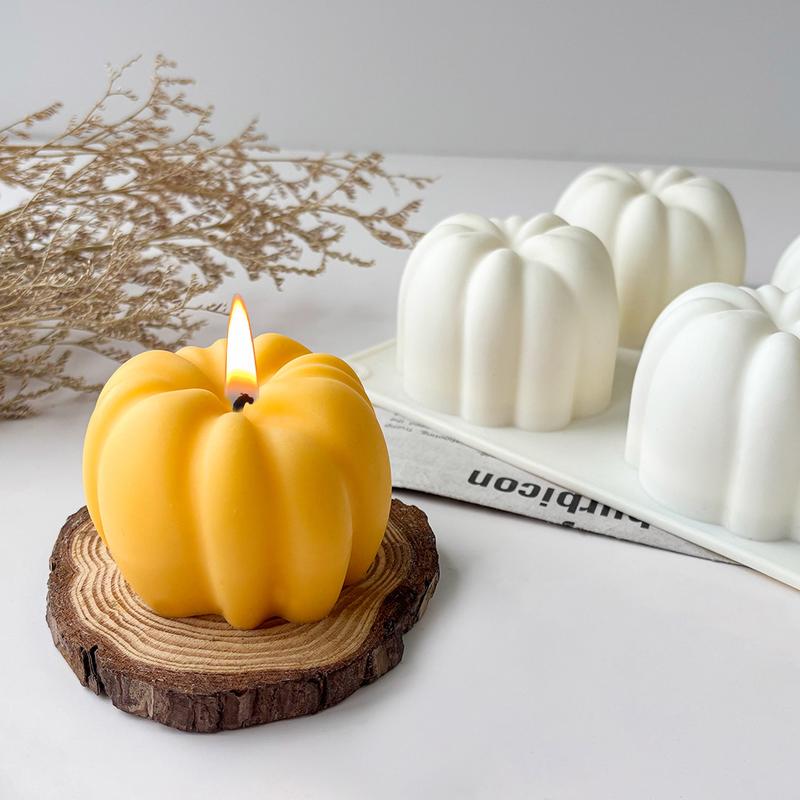 Khuôn bí ngô Halloween, khuôn silicone, dụng cụ làm xà phòng thủ công, khuôn…