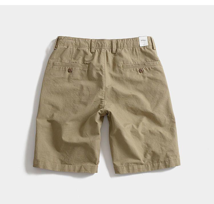 Product Introduction of Summer New Casual Shorts Men's Textured Slim Fit Trendy Capris Men's Versatile Straight Cargo Pants 16