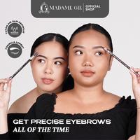 Gambar Madame Gie Blended Brow Pro - Pensil Alis Eyebrow Hitam Pencil Brown - Black dari Madame Gie Cosmetics Kota Administrasi Jakarta Barat 5 Tokopedia