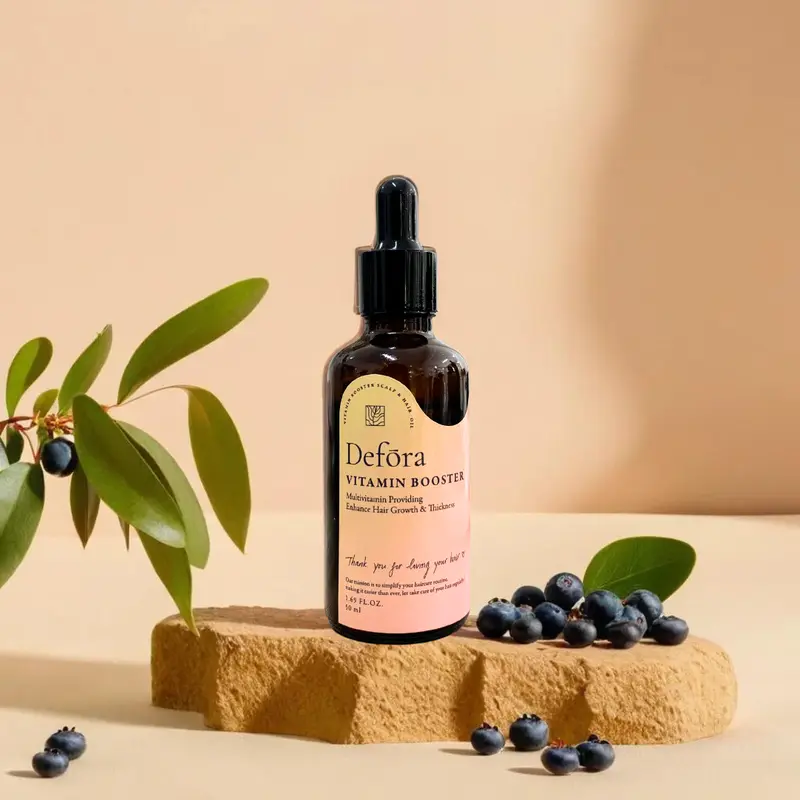 Tinh Dầu Ủ Dưỡng Tóc Vitamin Booster | Vitamin Booster Scalp & Hair Oil Women Vitamin C Vitamin E  Chăm Sóc Tóc 6