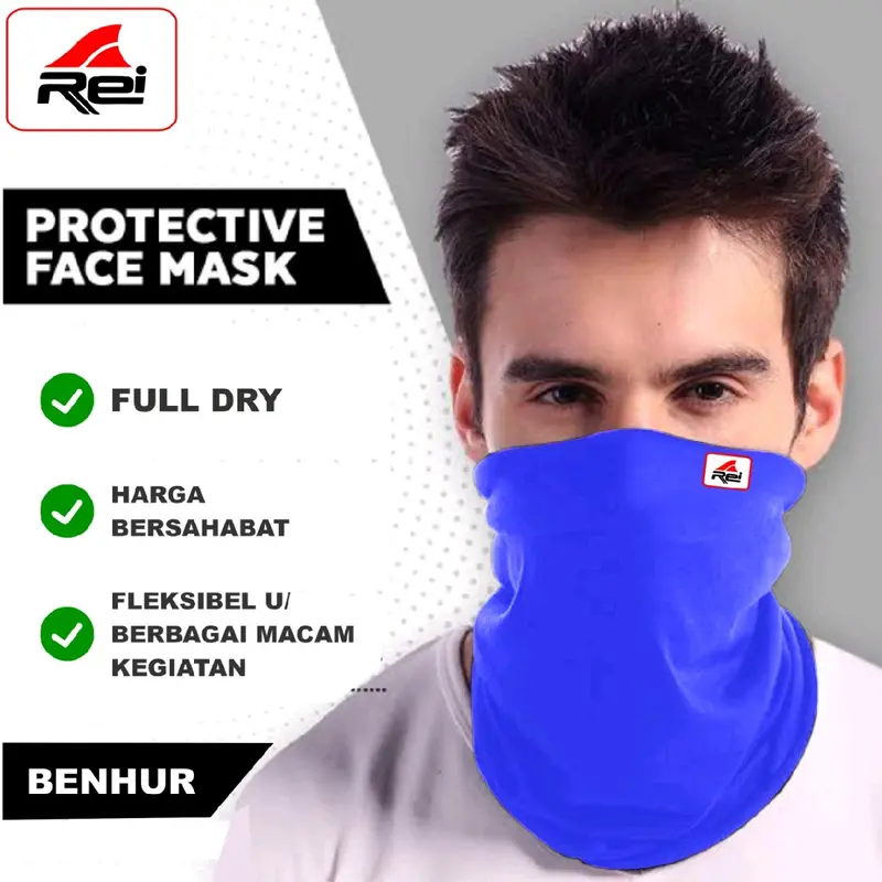 Baff masker bahan spandek masker gunung pelindung wajah multifungsi 2