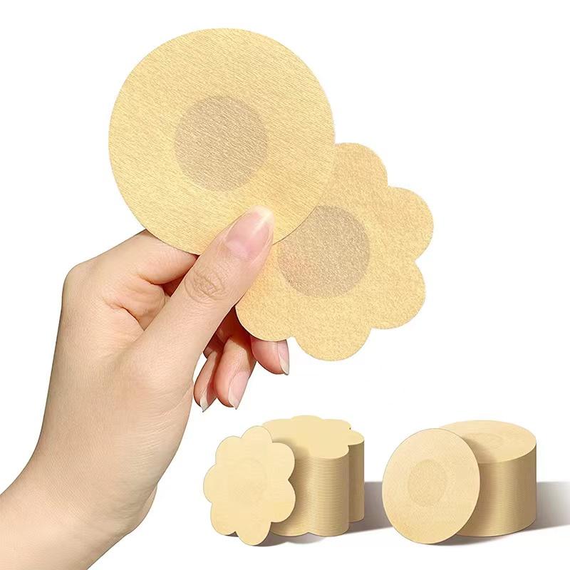 Speedu 5Pairs Breathable nvisible Nipples Gather Solid Color - TikTok ...