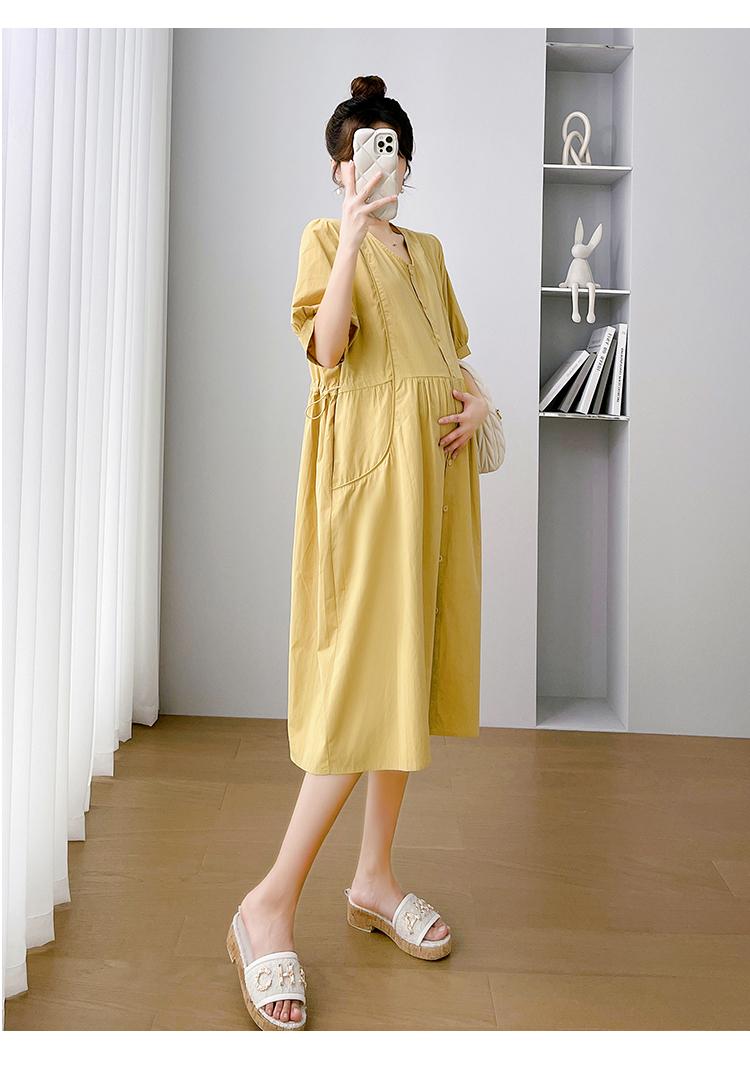Product Introduction of E69041# Pregnant Women Dress Korean Fashion Womens Dresses Stylish Summer Slim New Arrival Casual Dress Dress Pregnant 20