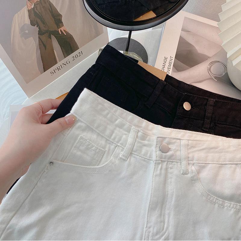Product Introduction of ส่งไวจากไทย SELLDA S-6XL ผู้หญิงเกาหลีกางเกงยีนส์ขาสั้น เอวสูงเรียบๆกางเกงขาสั้น กางเกงยีนส์ ขาสั้น แต่งขอบ 20