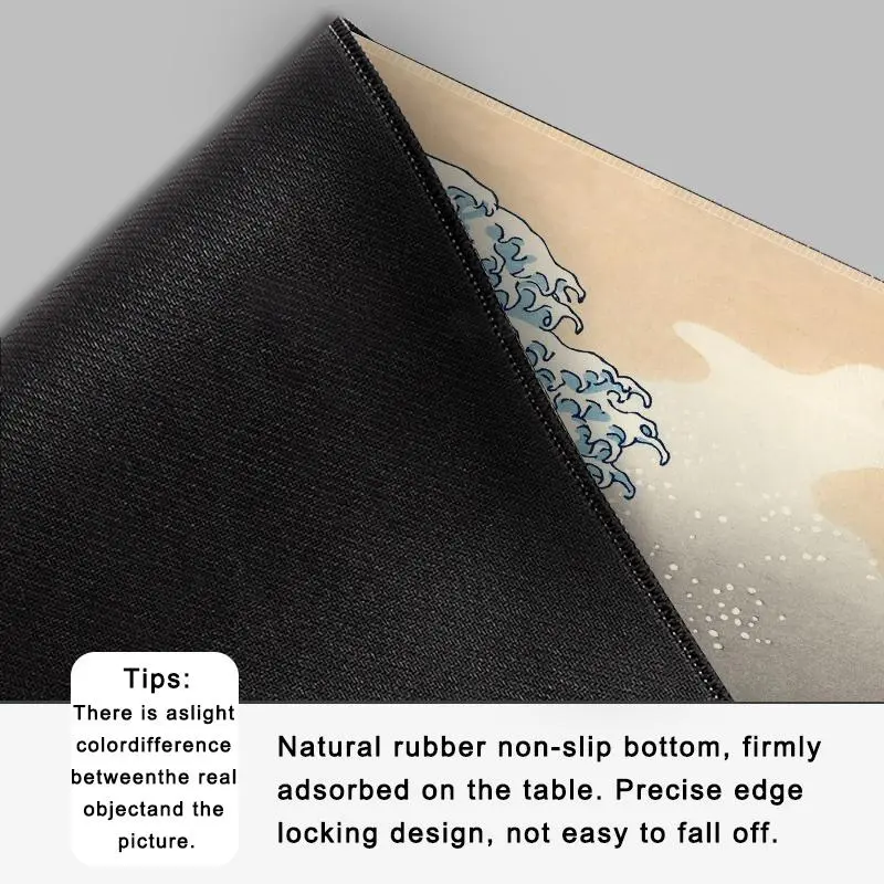 The Great Wave Mouse Pad, Rectangle Gaming Mouse Pad, Waterproof Non-slip Rubber Base Mousepad, Desktop Mouse Mat for Home Office Game Room 8