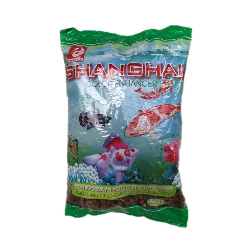 Gói 500g cám cá Shanghai cám cá koi cám cá cảnh