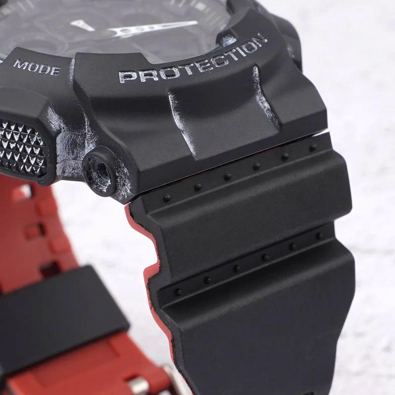 Product Introduction of สายนาฬิกา TPU แบบนิ่มสำหรับ Casio, เข้ากันได้กับรุ่น Ga100/110/120/140, สร้อยข้อมือ G-Shock, gd100 gd110/120/14, Ga300/400/700, g8900 gr8900 gw8900, สายซิลิโคนนิ่ม 14