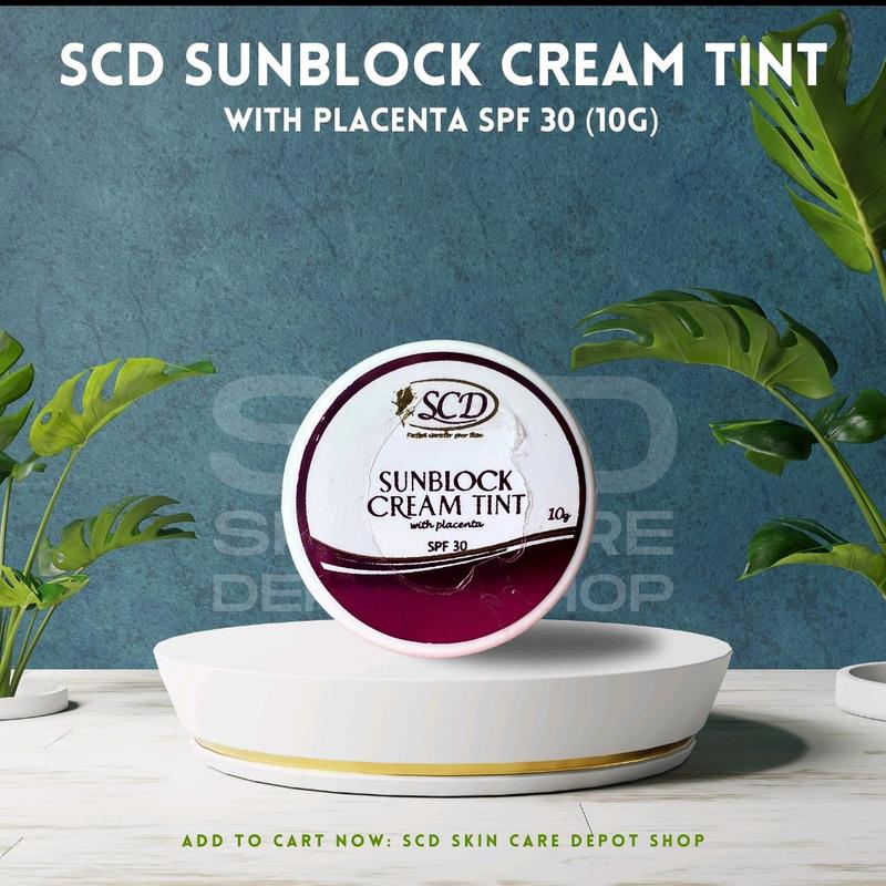 SCD Sunblock Cream Tint with placenta spf 30 (Best Seller) SPF - TikTok ...