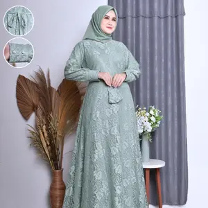 Azuma Gamis Burkat Premium Baju Seragam Kondangan Jumbo Dress Pesta Wanita Gamis Burkat Jumbo  Terbaru Dan Terviral Free Masker Muslim Dress Mewah Maxi Remaja Dan Dewasa Burkaat Motif Kancing Di Tangan Gamis Lebaran 2025