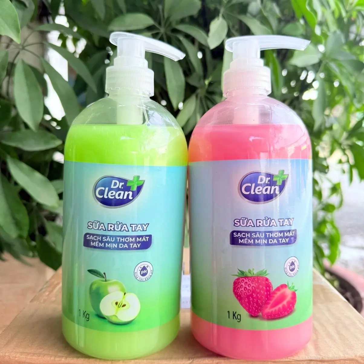 Sữa rửa tay Dr.Clean 1 lít tiết kiệm , an toàn , sạch khuẩn