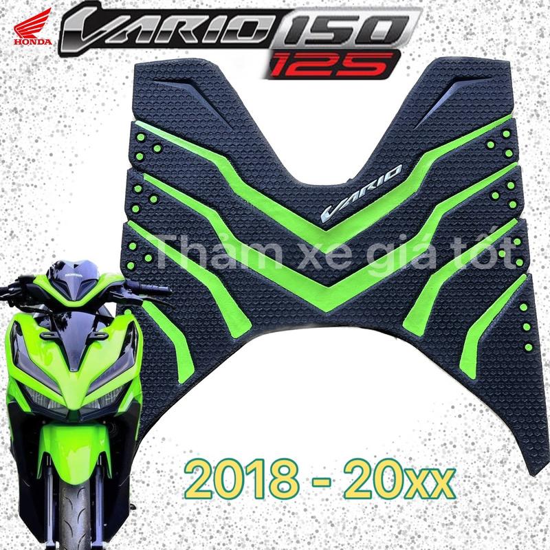 Thảm cao su lót sàn xe Vario, thảm xe Honda Vario 2018-2024 vario  125 vario  125 vario  2024