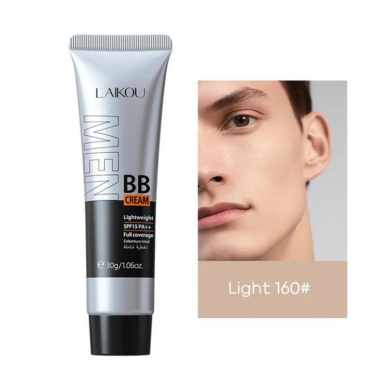 Long-lasting Liquid Foundation, Moisturizing Full Coverage Foundation, Lightweight Concealer Foundation For Men 4