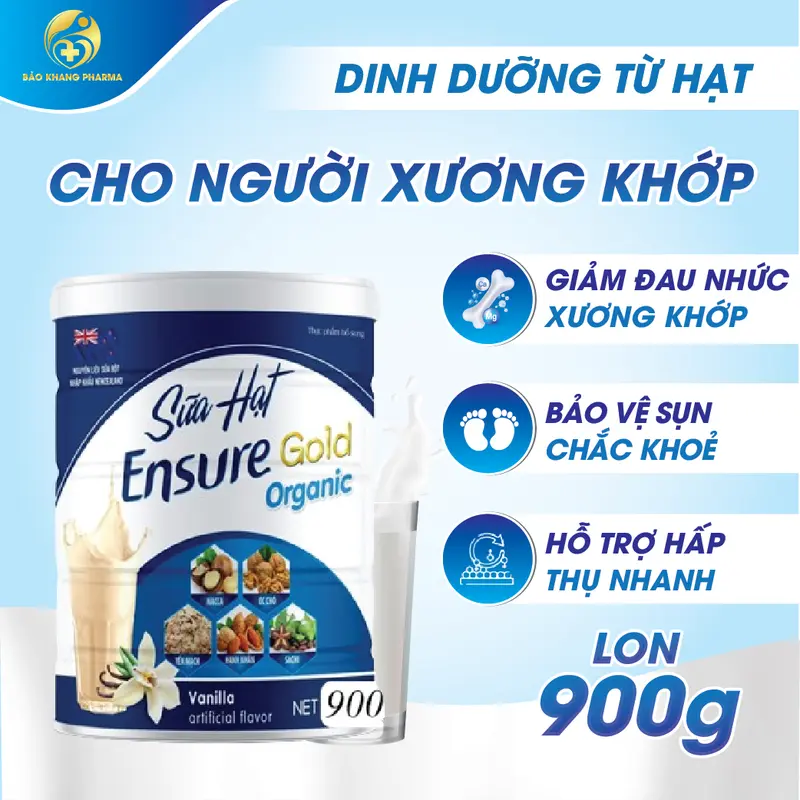 {Mua 1 Tặng 1} Sữa Hạt Endsure Gold Organic Phát Triển Chiều Cao Tăng Sức Đề Kháng ( hộp 900g) 0