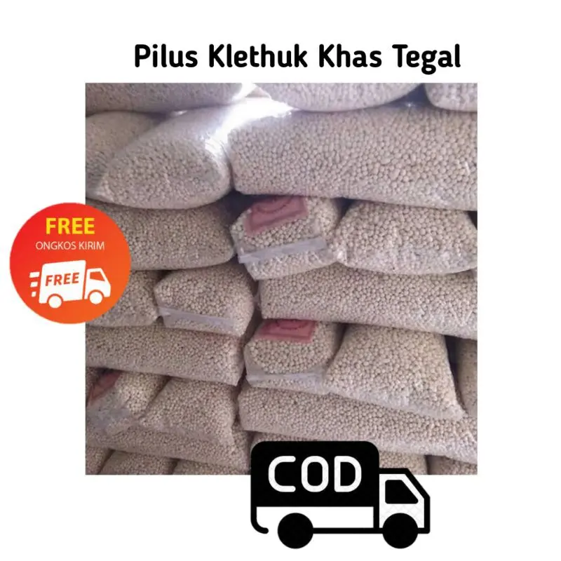 1 kg Pilus klethuk khas Tegal 4 bungkus 1