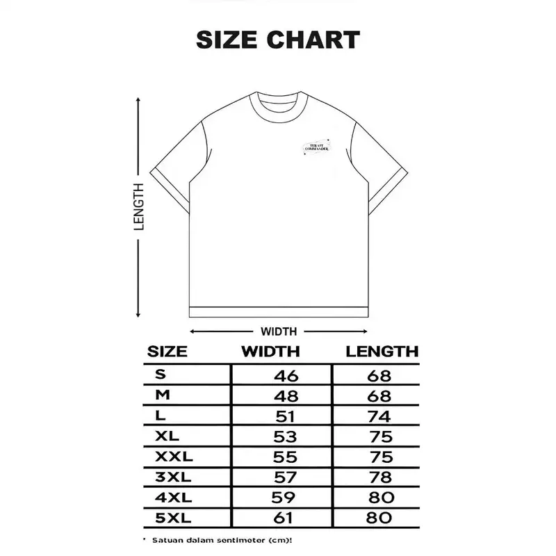 TERATE FORTUNE | OJO MUNG MADHANGI RAI | KAOS UNISEX KATUN Combed 5