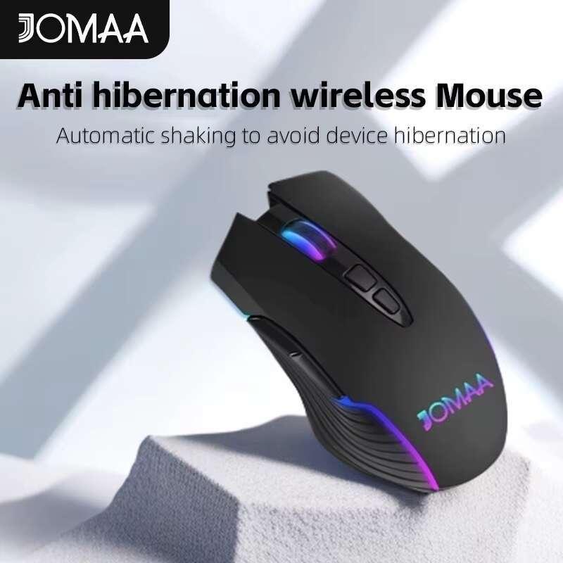 2.4G Wireless Office Mouse Anti Computer Sleep Shake Silent ...