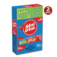 Gambar Paket 2 Roma Slai O'lai Strawberry Box dari Mayora Kota Administrasi Jakarta Barat 3 Tokopedia