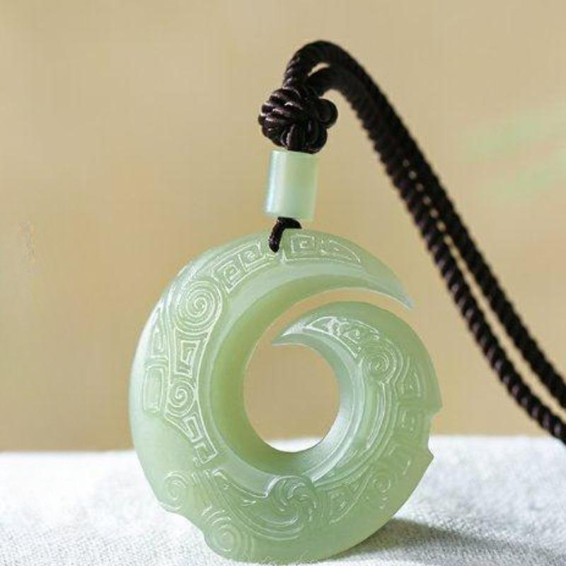 Product Introduction of New Color Pendant, Light Sapphire, Time Comes and Goes, Pendant, Good Luck, Male and Female Couples Pendant. 3