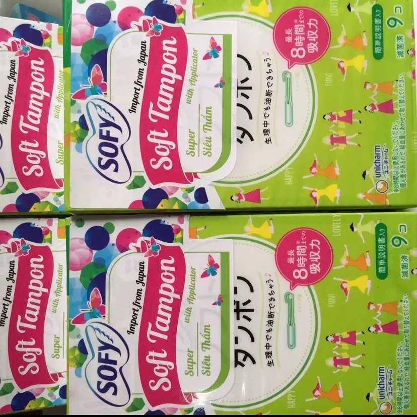 Băng Vệ Sinh Diana Sofy Soft Tampon Nhật Bản 9 miếng Nữ
